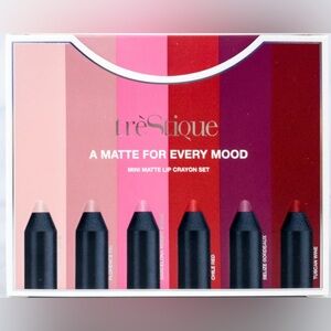 Trestique A Matte For Every Mood Mini Matte Lip Crayon Set of 6